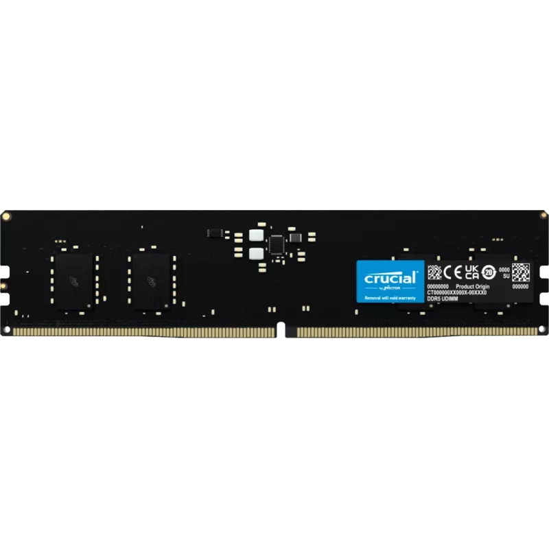 Crucial CT8G48C40U5 muistimoduuli 8 GB 1 x 8 GB DDR5 4800 MT/s