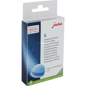 JURA 24225 kodinkoneiden puhdistusaine kahvinkeittimille