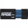 USB-muistitikku PATRIOT Supersonic Rage Lite 64 GB USB Type-A 3.2 Gen 1, liukumekanismi, iskunkestävä