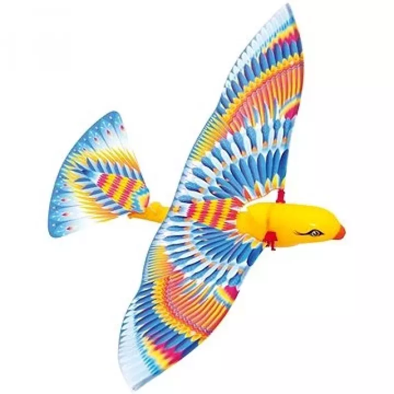Caly Tim Bird mekaaninen lentolintu, monivärinen