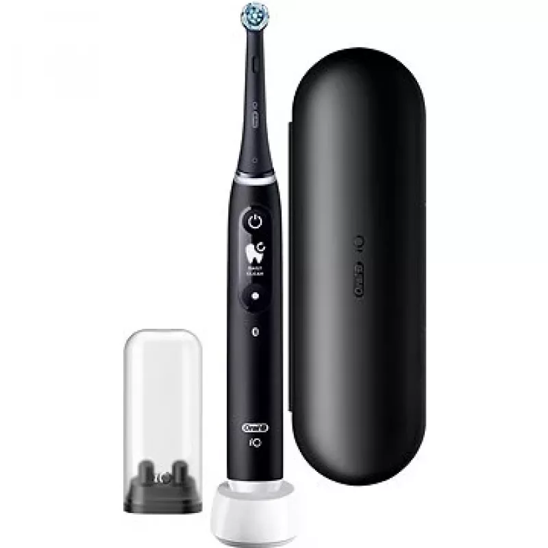 Oral-B iO6 sähköhammasharja ja laukku musta onyx