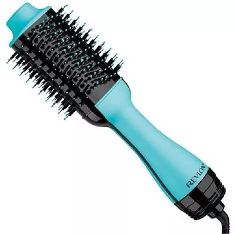 Revlon RVDR5222 One-Step hiustenkuivaaja ja volumizer kuumailmaharja, vihreä