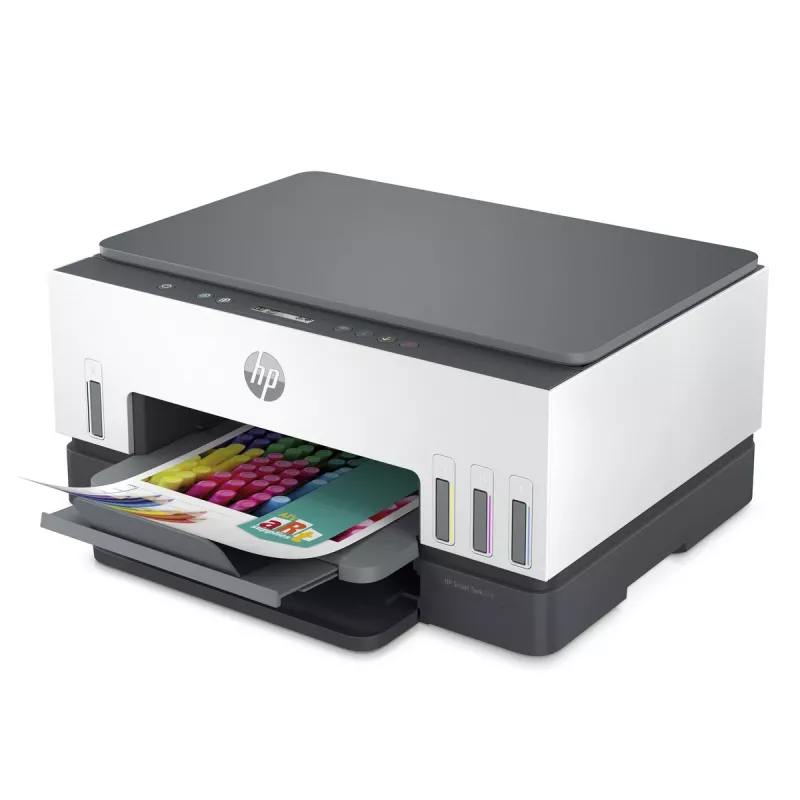 Monitoimitulostin HP Smart Tank 670 — Thermal Inkjet, väri, A4, Wi‑Fi/Bluetooth, duplex, 4800x1200 DPI