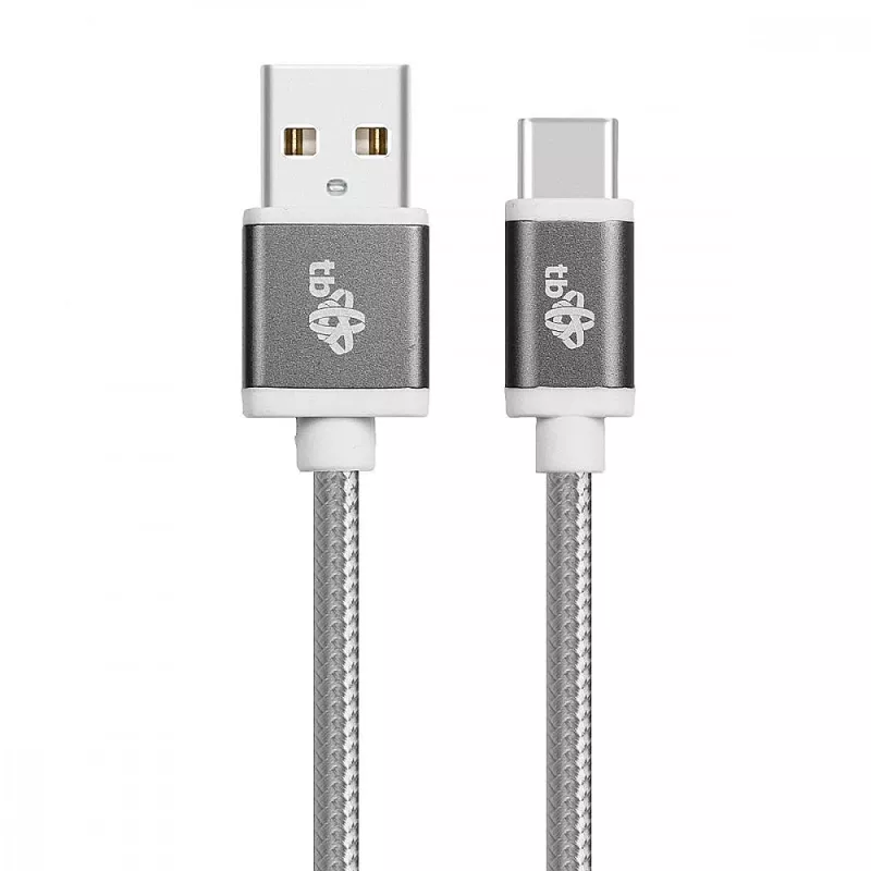 TB USB - USB-C-kaapeli 1,5 harmaa (AKTBXKUCSBA150S)