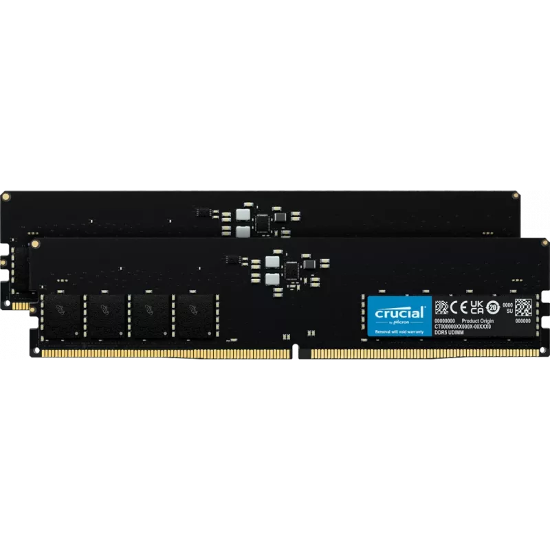 MUISTI DIMM 64GB DDR5-4800/KIT2 CT2K32G48C40U5 CRUCIAL
