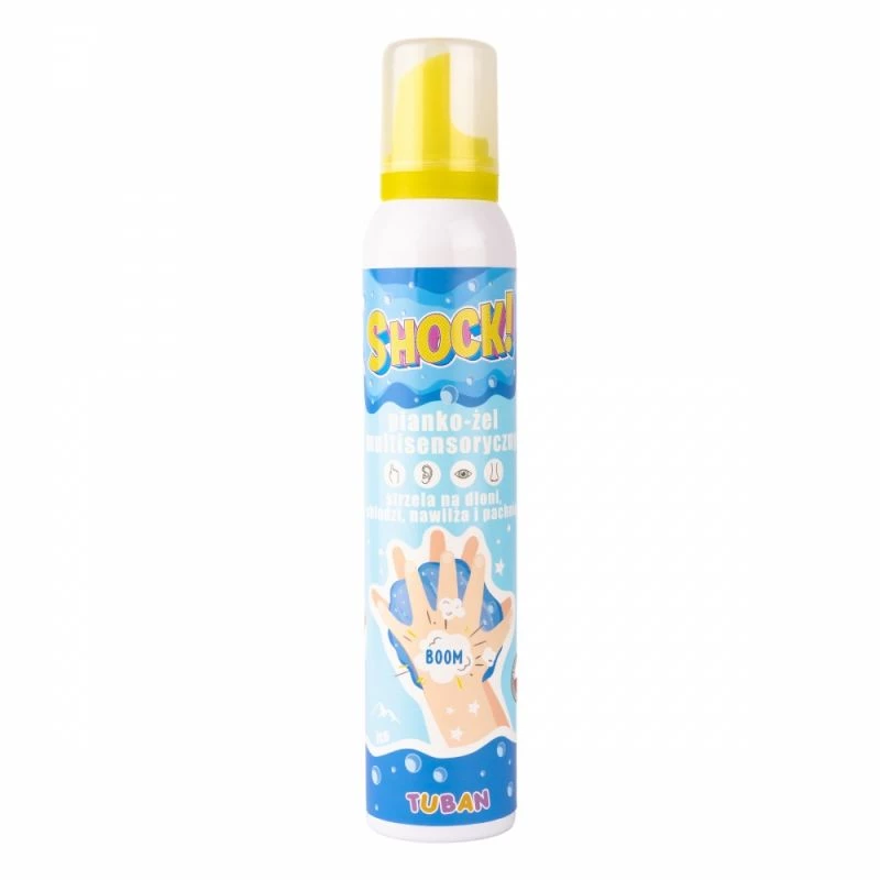 Slime Tuban SHOCK! MULTISENSORY FOAM-GEL ICE 200 ml sininen