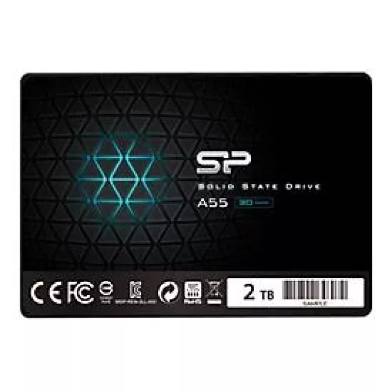 2,5 tuuman SATA III SSD Silicon Power Ace A55 — 2 TB, 560/530 MB/s, 3D-NAND