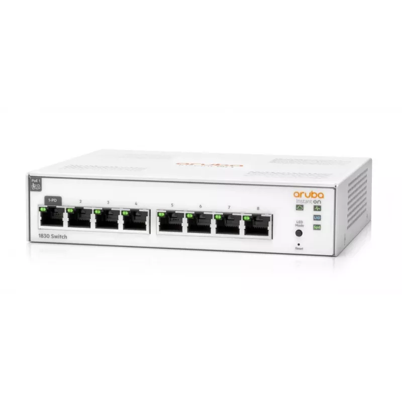 HPE Aruba Networking Aruba Instant On 1830 8G Managed L2 Gigabit Ethernet -kytkin