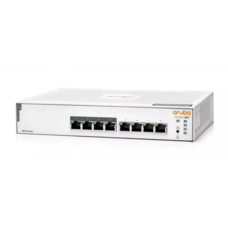 HPE Aruba Networking Instant On -kytkin 8p Gigabit CL4 PoE 65W 1830