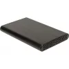 Inter-Tech 88884122 kiintolevykotelo musta 2.5 inch