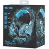 Kuulokkeet pelaajille Fury Hellcat LED-valaistus