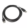 Lanberg CA-USBE-10CC-0050-BK USB-kaapeli 5 m USB 2.0 USB A musta (CA-USBE-10CC-0050-BK)