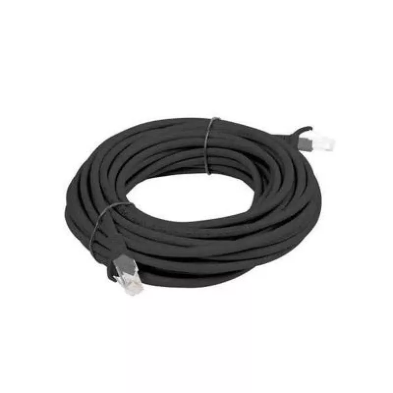 Verkkokaapeli LANBERG PCU6-10CC-1000-BK RJ-45 Cat6 U/UTP 10 m musta