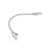 LANBERG Cat6 U/UTP RJ-45 verkkokaapeli PCU6-10CC-0100-S, 1 m, harmaa