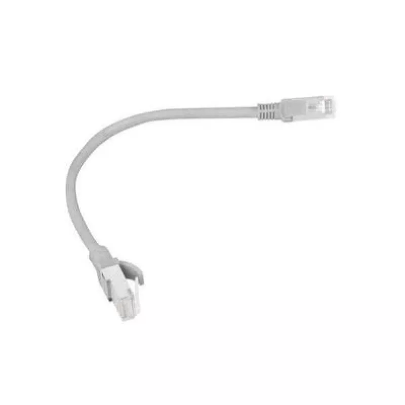 LANBERG Cat6 U/UTP RJ-45 verkkokaapeli PCU6-10CC-0100-S, 1 m, harmaa