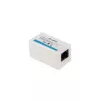 Lanberg AD-RJ45-RJ45-OU6 RJ45-jatkoliitin Cat.6 UTP, valkoinen