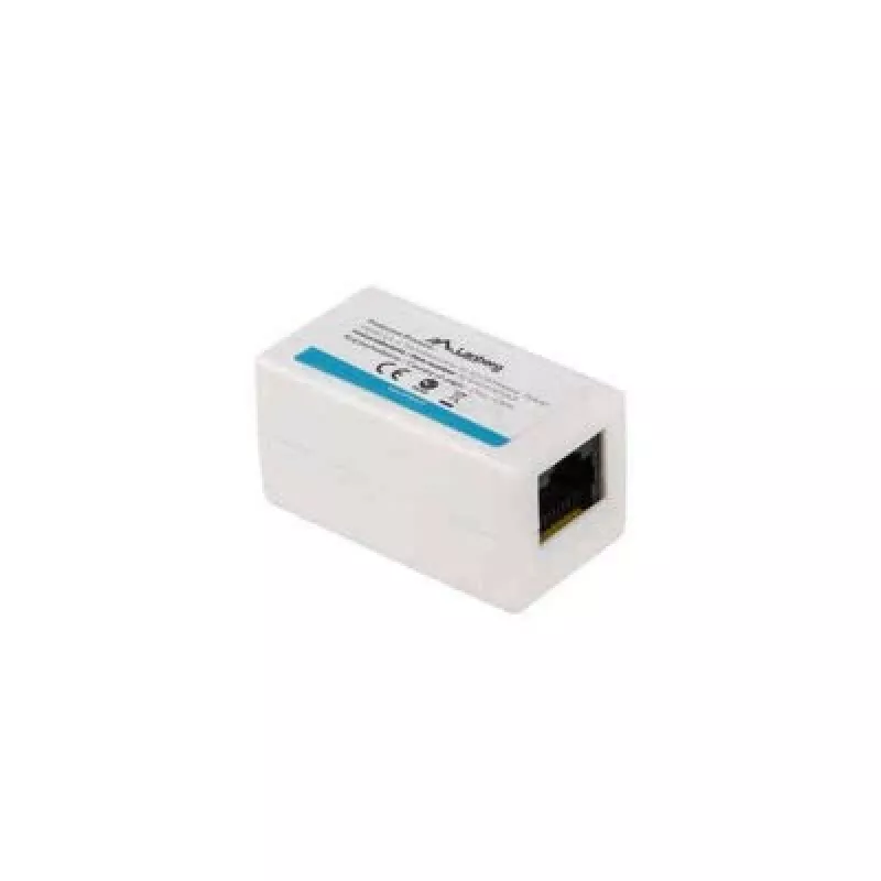 Lanberg AD-RJ45-RJ45-OU6 RJ45-jatkoliitin Cat.6 UTP, valkoinen