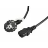 Lanberg CA-C13C-11CC-0030-BK virtakaapeli musta 3 m C13-liitin CEE7/7 (CA-C13C-11CC-0030-BK)