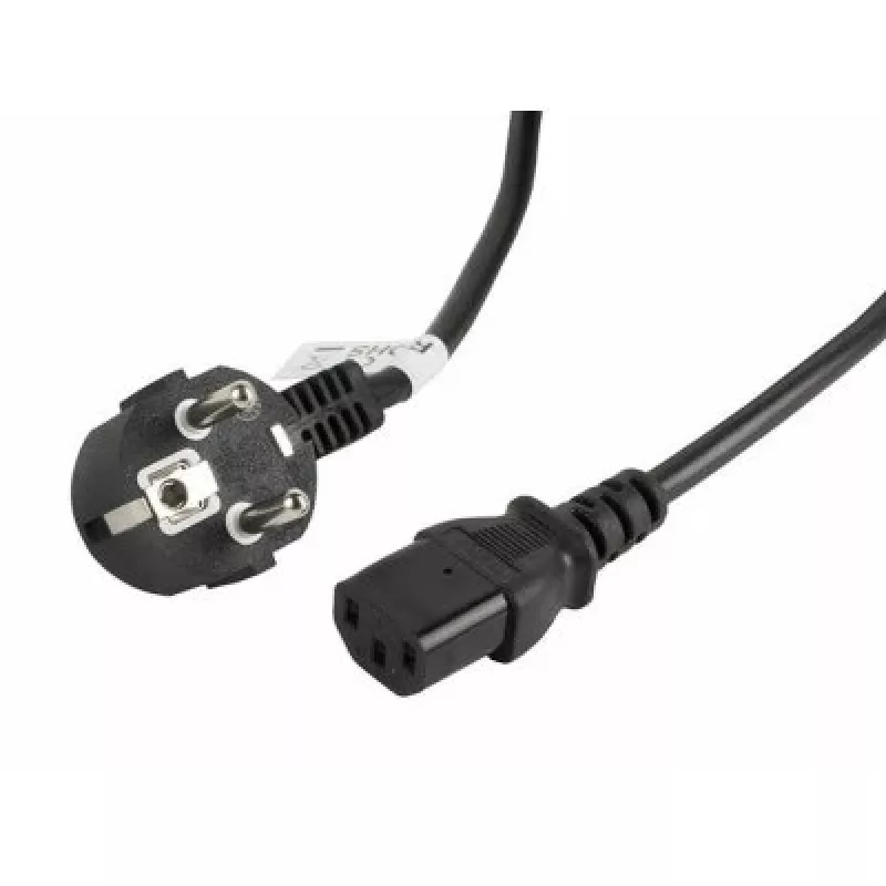 Lanberg CA-C13C-11CC-0030-BK virtakaapeli musta 3 m C13-liitin CEE7/7 (CA-C13C-11CC-0030-BK)
