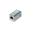 Lanberg AD-RJ45-RJ45-OS6 kaapelin sukupuolenmuunnin RJ-45 hopea