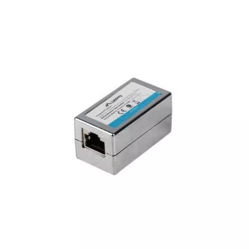 Lanberg AD-RJ45-RJ45-OS6 kaapelin sukupuolenmuunnin RJ-45 hopea