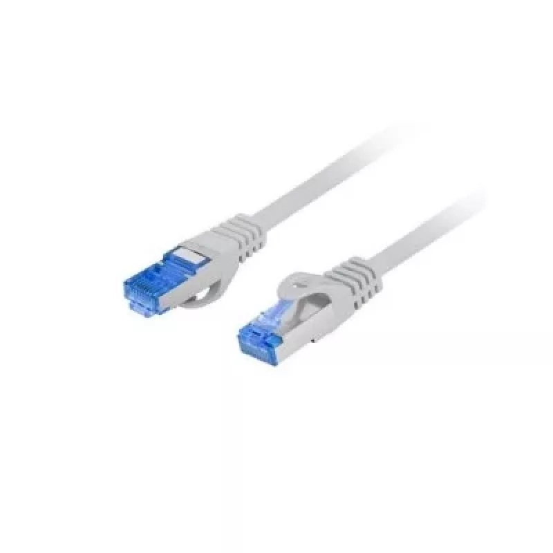 Verkkokaapeli LANBERG PCF6A-10CC-0500-S Cat6a S/FTP RJ-45–RJ-45 5 m harmaa LSZH