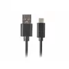 USB-A–USB-C-kaapeli LANBERG CA-USBO-20CU-0018-BK — USB 2.0, 1,8 m, musta