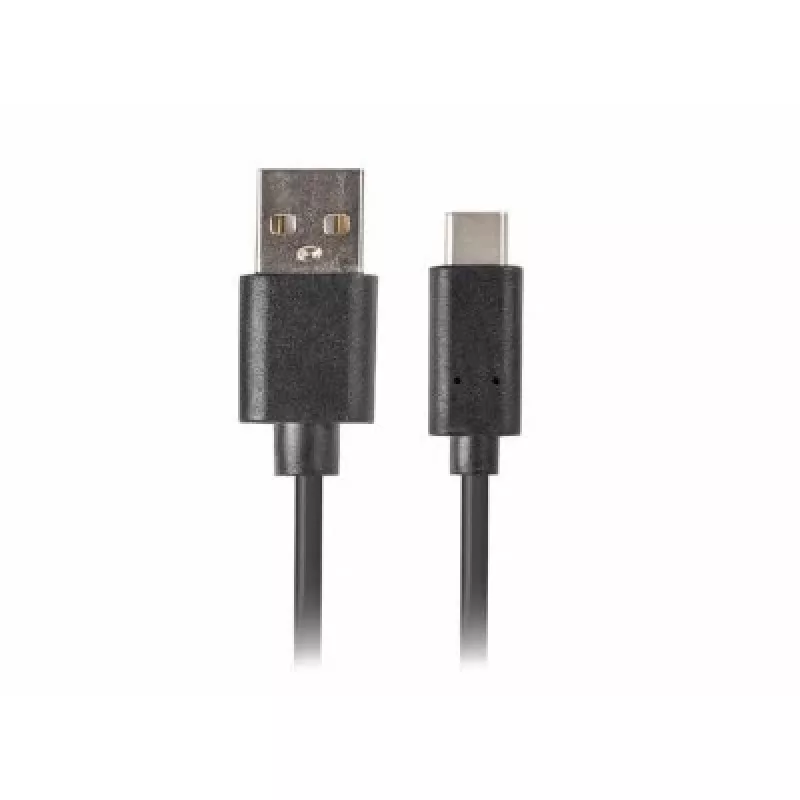 USB-A–USB-C-kaapeli LANBERG CA-USBO-20CU-0018-BK — USB 2.0, 1,8 m, musta