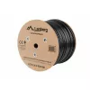 Lanberg LCF6-21CU-0305-BK verkkokaapeli musta 305 m Cat6 F/UTP (FTP) ulkokäyttöön