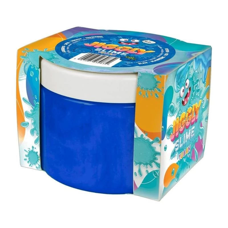 TUBAN Jiggly Slime sininen mustikka 500g — sensorinen limanauha 500 g