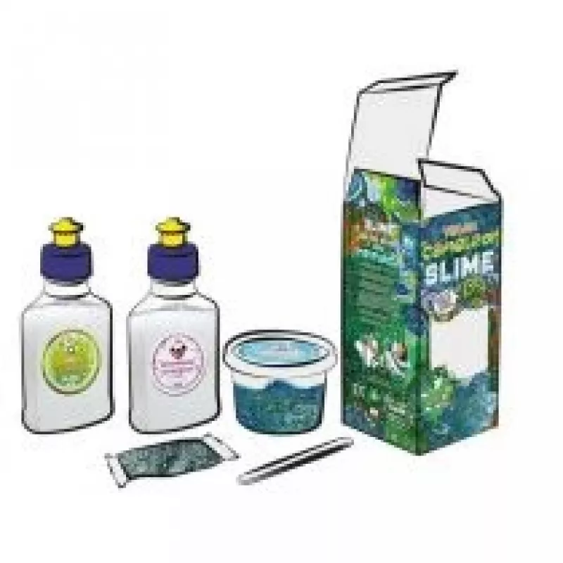 Slime DIY -pakkaus - kameleontti