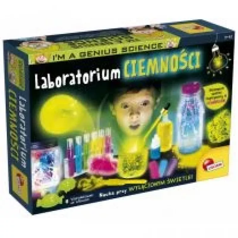 Oppimissarja Liscianigiochi Im A Genius Pimeyden laboratorio 304-PL83879 (tiedelaatikko)