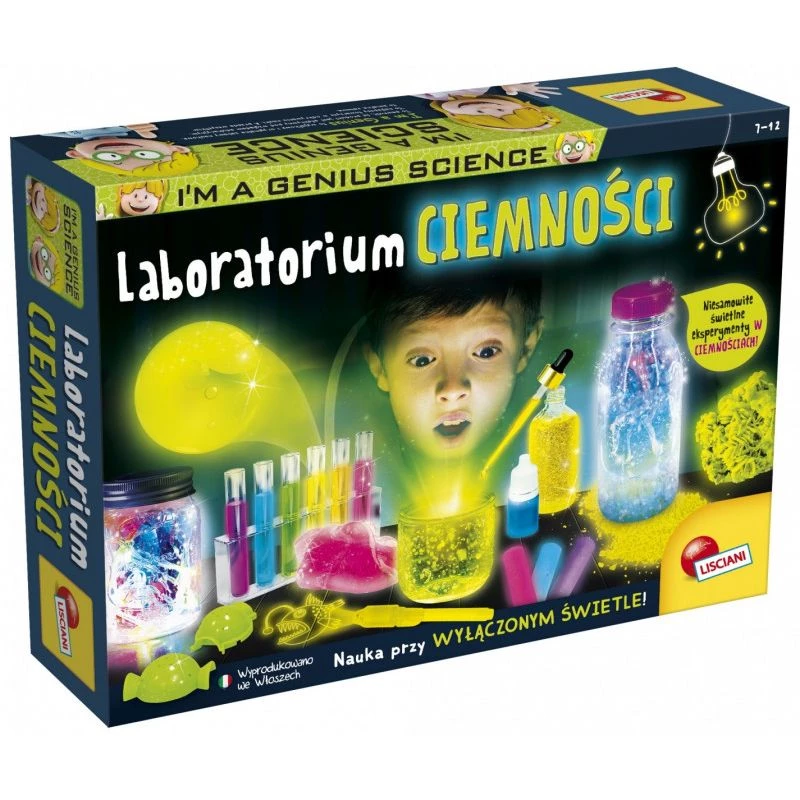 Oppimissarja Liscianigiochi Im A Genius Pimeyden laboratorio 304-PL83879 (tiedelaatikko)