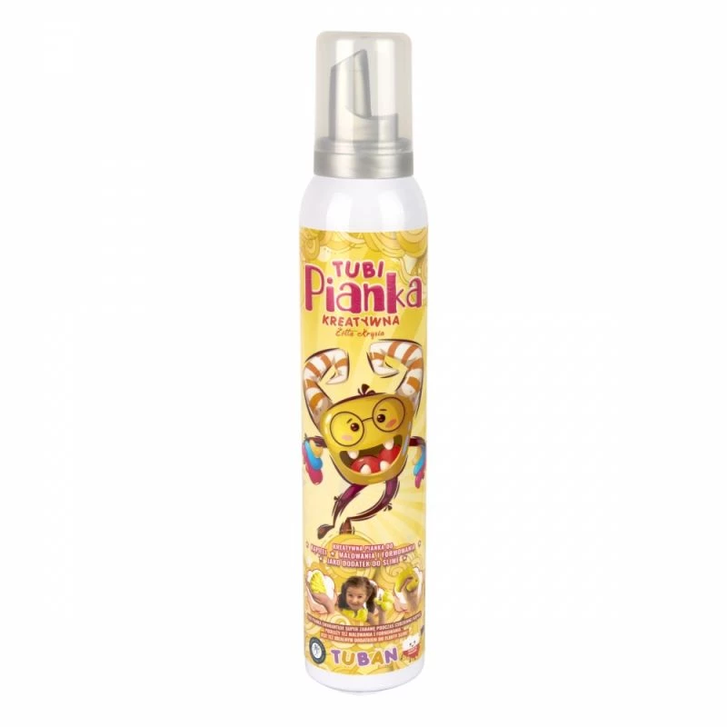 Kylpyvaahtolelu Tuban TUBI FOAM keltainen 200 ml