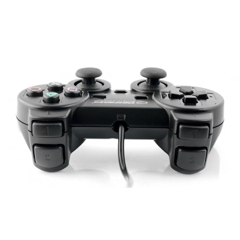 Esperanza EGG107K peliohjain gamepad PC, PlayStation 3 analoginen / digitaalinen USB 2.0 musta