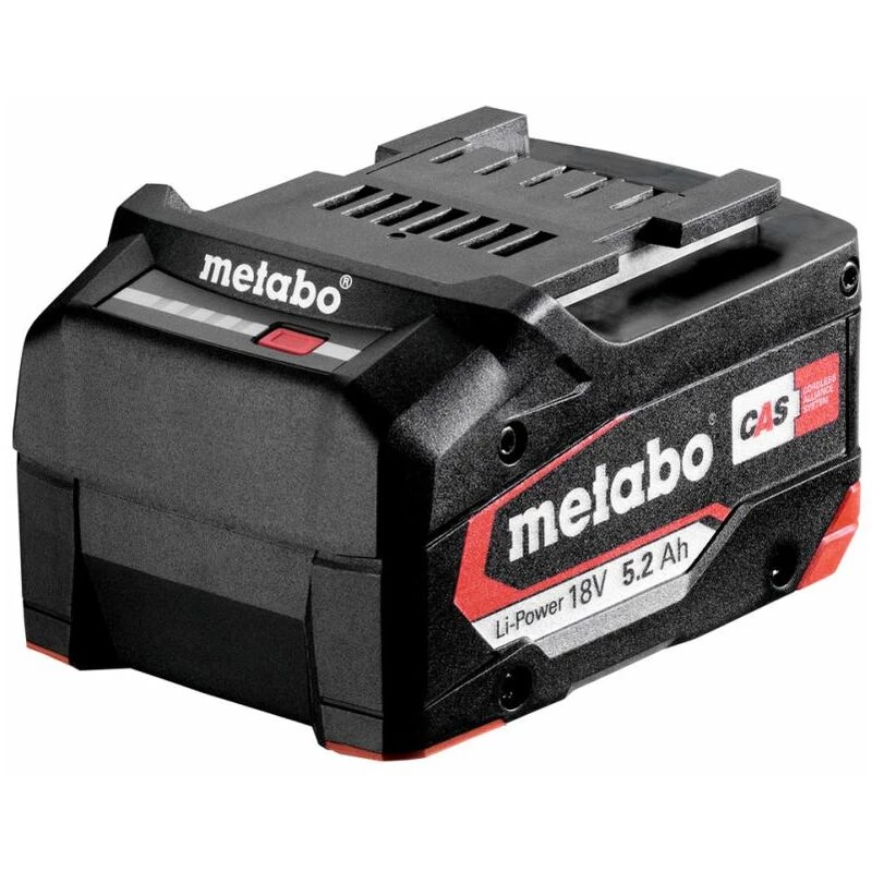 Metabo 625028000 Li-Power akkupaketti 18 V, 5,2 Ah, Li-Ion