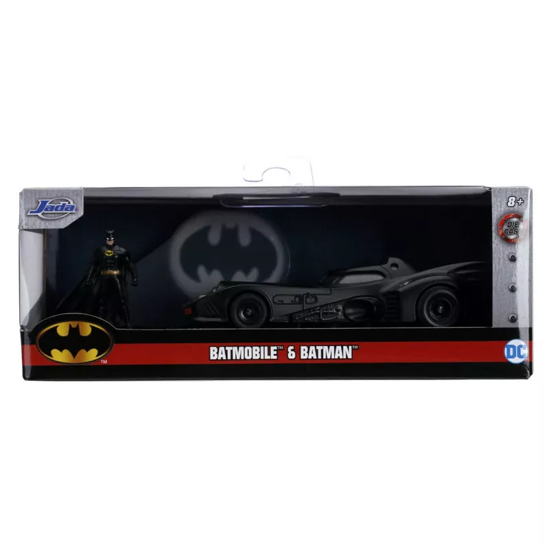 Jada Batman Batmobile 1:32 metalliajoneuvo ja hahmo, sekalaisia malleja