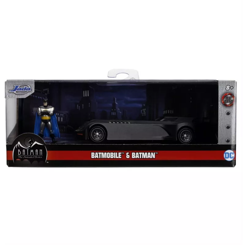 Jada Batman Batmobile 1:32 metalliajoneuvo ja hahmo, sekalaisia malleja