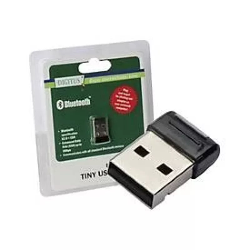 Digitus DN-30211 USB 2.0 -adapteri musta muovi kompakti muotoilu