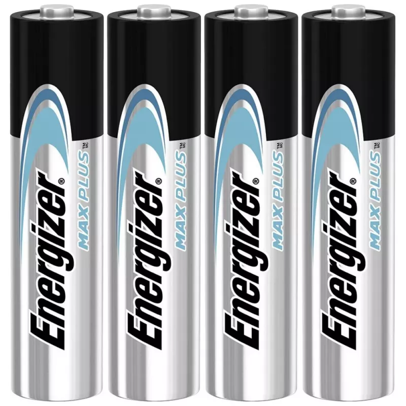 Kertakäyttöparisto Energizer MAXPLUS AAA 4 kpl:n pakkaus, alkaline, 1,5 V, käyttölämpötila -18–55 °C
