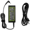 Virtalähde Green Cell AD41P 65W ASUS-kannettaviin, 19V 3,42A, sisäkäyttöön, musta