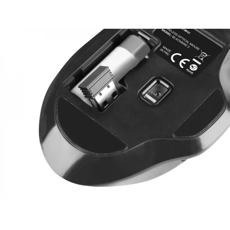 Natec Genesis Blackbird 2 -hiiri RF Wireless optinen 1600 DPI