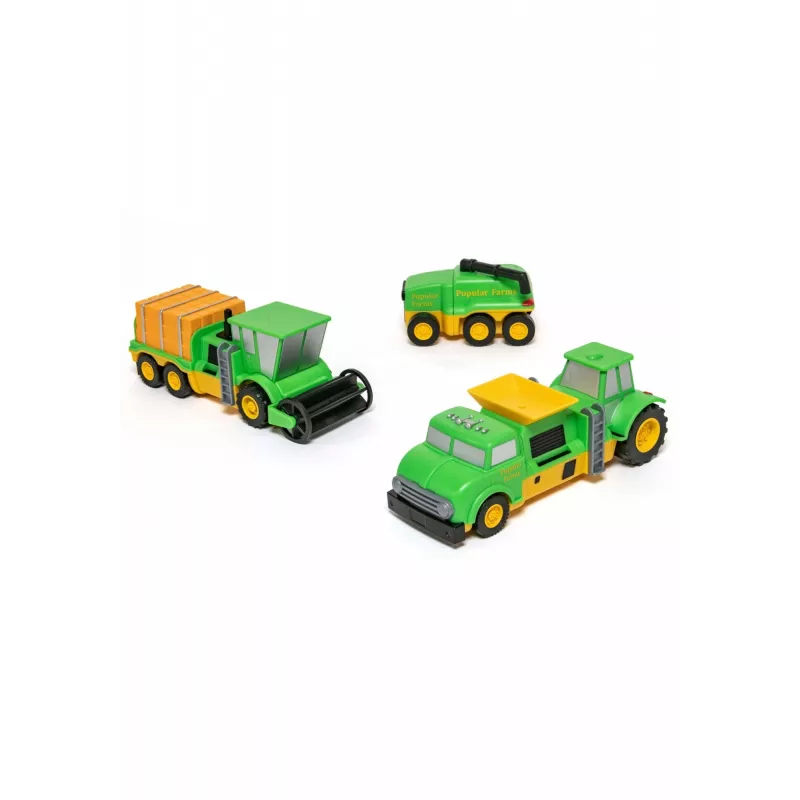 Popular Playthings - Mix or Match Vehicles Farm (kaksikielinen)
