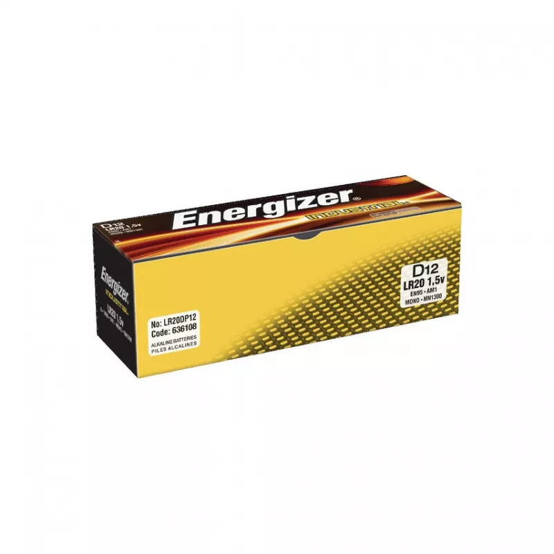ENERGIZER INDUSTRIAL PRO -paristot LR14 C R14 1,5V 12 kpl