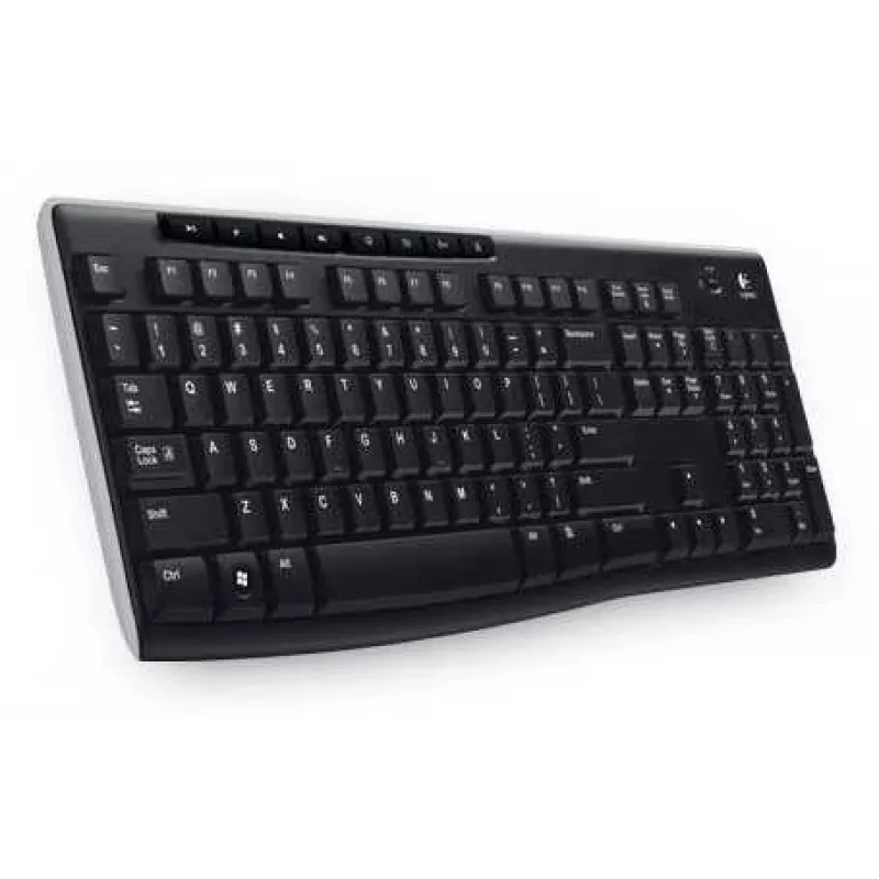 Logitech K270 langaton näppäimistö Unifying-vastaanottimella musta