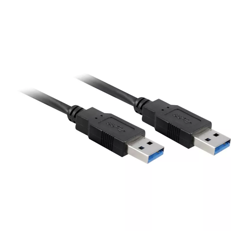 Wentronic Goobay USB 3.0 SuperSpeed-kaapeli, musta, 3 m – USB 3.0-pistoke (Type-A) > USB 3.0-pistoke (Type-A) (93929)