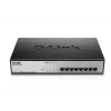 Hallitsematon kytkin D-Link DGS-1008MP 8-porttinen työpöytä Gigabit Max PoE -kytkin