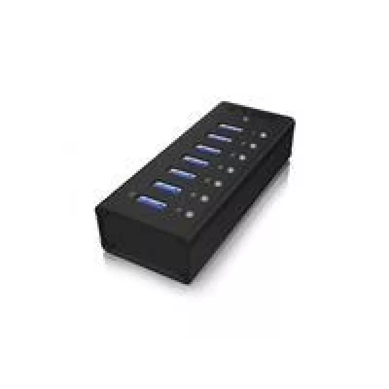 ICY BOX IB-AC618 USB 3.2 Gen 1 (3.1 Gen 1) Type-B 5000 Mbit/s musta