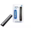 LogiLink UA0096 USB-keskitin 480 Mbit/s musta