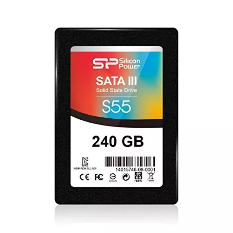 SSD-asema Silicon Power ohut S55 240 GB 2,5 tuuman SATA III TLC